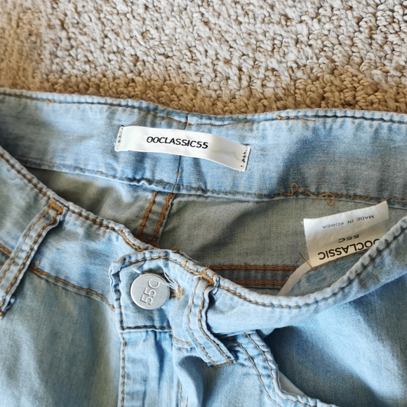 Free People style wide leg jeans pant - Picture 7 of 7